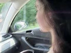 Horny Hitchhiking Teen Want Outdoor Fuck